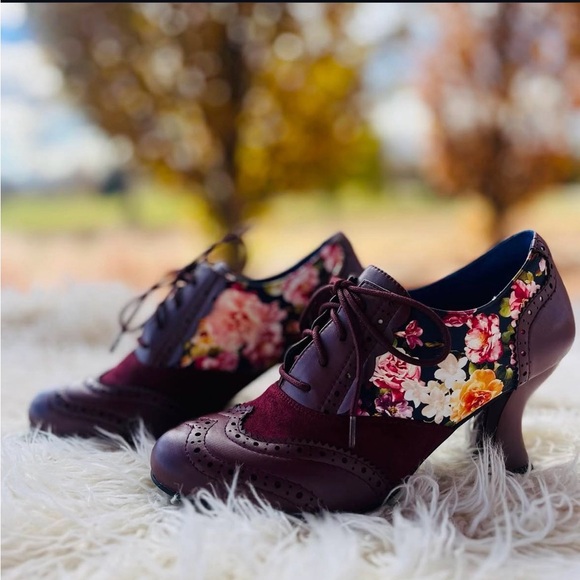 Nix + Ness Shoes - The Madam C.J. Walker Heeled Derby